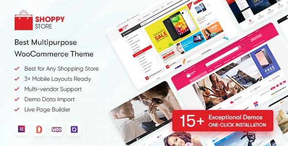 ShoppyStore - Multipurpose Elementor WooCommerce WordPress Theme