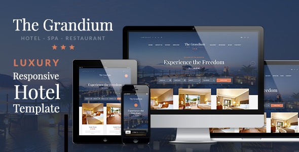 Grandium - Responsive Hotel WordPress Theme